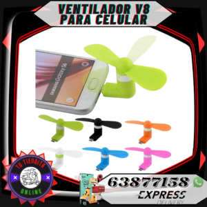 MINI VENTILADOR PARA CELULAR
