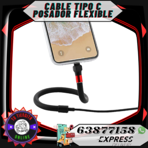 CABLE USB "C" CON SOPORTE