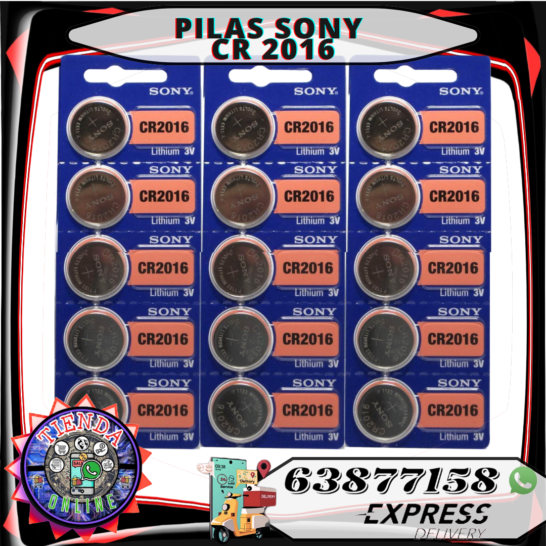 PILAS SONY CR 2016