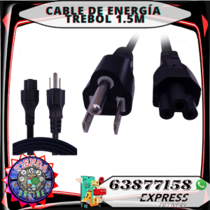 CABLE DE ENERGIA TREBOL 1.5M